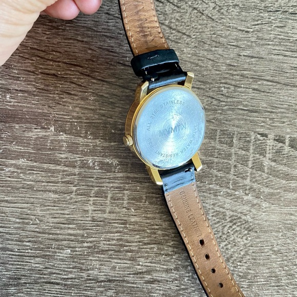 MVMT Black Leather Watch - Picture 4 of 4